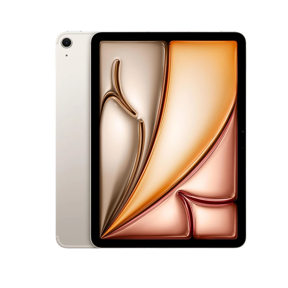 Apple iPad Air 11-inch (M4): Liquid Retina Display,12MP Front/Back Camera, Wi-Fi 7 with Apple N1 + 5G, Touch ID, All-Day Battery Life