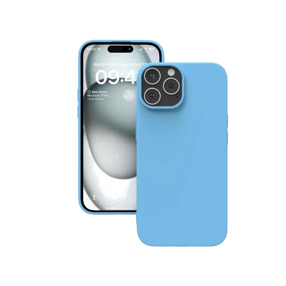 Silicone Case for iPhone 15 Pro / Pro Max, Soft-Touch, Shockproof, DustProof, Antiskid Full Body Armour Phone Cover for Apple iPhone 15 Pro / Pro Max