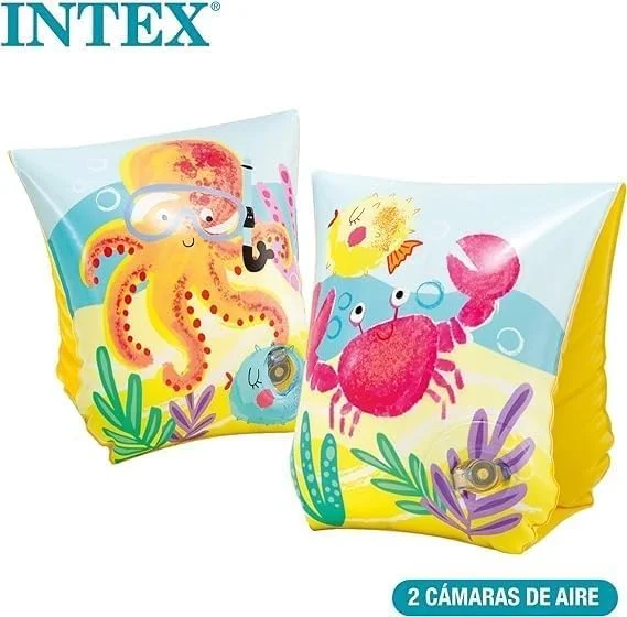 Intex Under The Sea Arm Bands, 23 cm x 15 cm Size, Multicolor