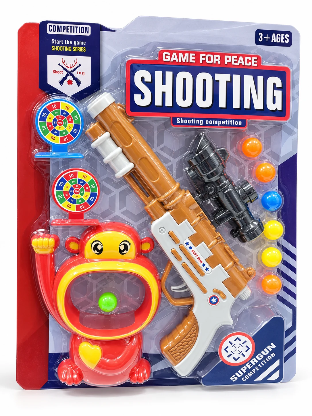 Kids’ Ball Launcher & Target Game Set
