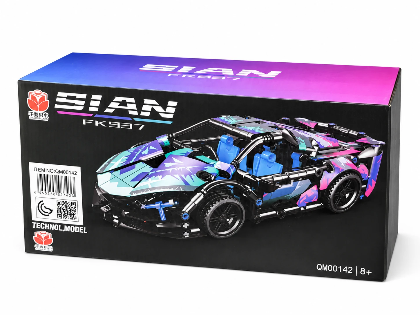 SIAN FK937 Sports Car Building Set